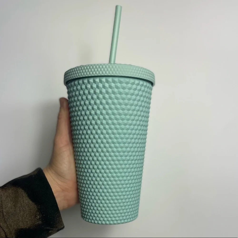 💚Starbucks 💚 Matte Mint Green Studded Tumbler - Picture 2 of 5